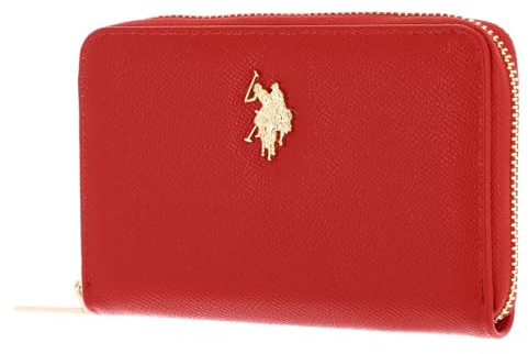 U.S. Polo Assn. Jones Zip Wallet Red