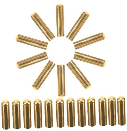PartyKindom 50pezzi Puntali per Lacci delle Scarpe in Rame di Ricambio estremità per Lacci Fermacorda Resistenti e Durevoli