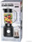 2 In 1 Multi Functional Blender with Grinder - 600W Smoothie Processor Liquidiser with Plastic Food Jug | Juice Maker with Coffee, Nut & Spice Grinder Attachment | 5 Speeds, 1.5L - Black