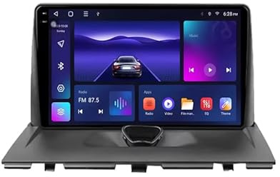 Android 15 9 Autoradio Écran Tactile de Navigation GPS pour Peugeot Expert 2 Fiat Scudo 2007-2017 de Voiture Brancher et Utiliser Commandes Audio Am/RDS Bluetooth Camera Voiture Téléphone