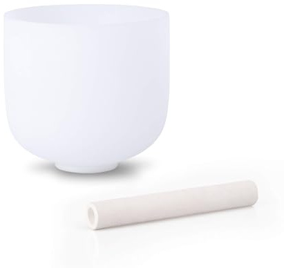 ALIOTH 7 440Hz C Note Crystal Singing Bowl Root Chakra Sound Therapy Yoga Practise Zen Meditation