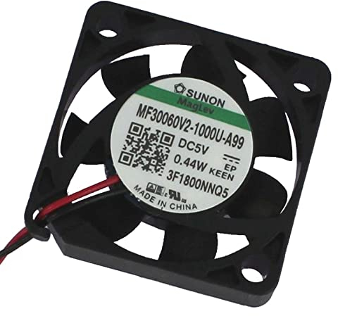 SUNON 5 V CC - 0,36 W - 30 x 30 x 6 mm - 6,3 m³/h - 7100 tr/min - 6,3 m³/h - Sunon MF30060V21000UA99