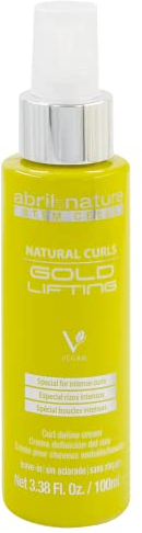 abril et nature - Locken Haar Serum, Leave in Conditioner Curly Hair Serum, Für Lockiges & Welliges Haar, Anti Frizz & Hitzeschutz für Haare, Haarkur ohne Ausspülen, 100 ml