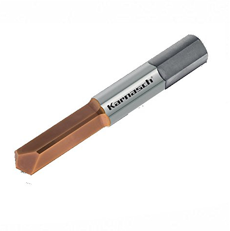 Hauptversand24 Gewindebohrer - Ausbohrer d= 2,5mm, Vollhartmetall beschichteter Gewindeausbohrer, für Gewinde - M3