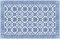 Vilber OPORTO DU 03 100X155 Teppich, Vinyl, Mehrfarbig, 100 x 155 x 0,22 cm