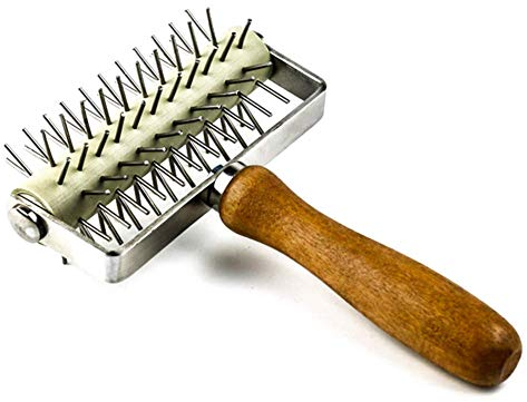 ECOSWAY teig Stachel Roller Rad Brot Pie Pizza Pasta Loch Hersteller Heimerker Werkzeug