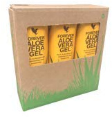 Forever Aloe Vera Gel Tripack | 100 % All Natural and FDA Approved - 100% Safe to Everyone - Buy to get 1 Free product