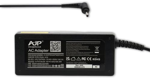 AJP New Replacement For Acer Iconia W700 Tablet AO1-131/431 Laptop Notebook Adapter 65W Battery Charger Power Supply Unit 3.0MM X 1.0MM Pin Size 19V 3.42A PSU Adaptor + Power Cord Quick Dispatch