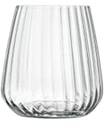 Luigi Bormioli Old Fashioned Glasses 450ml x 4: Crystal Glassware, Dishwasher Safe