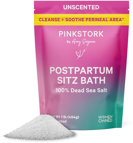 Pink Stork Postpartum Sitz Bath Soak, Unscented, 16 oz