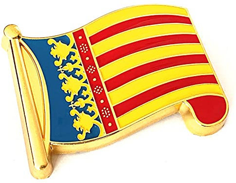 Iman de Nevera Metal Bandera Valencia
