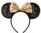 AQOKKA Mouse Ears Headbands with Bow Minnie Ears Cosplay Costume Hair Accessories for Women Girls Birthday Party Decoration