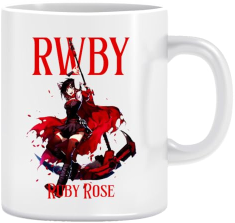 Vendax Ruby Rose Rwby Keramiktasse Ceramic Mug Cup