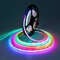 ALITOVE WS2811 Adressierbarer RGB 5M COB LED Streifen 12V LED Strip 3600LEDs Programmierbare Flexible LED Lichtleiste für Schlafzimmer, TV, Heimdekoration (ohne Netzteil und Controller)