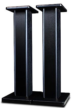 Ddasam Pieds Enceintes (90cm) Support Haut Parleur Support D'enceinte pour Haut-parleurs Home-Cinema HiFi Bookshelf Box et Satellite Et Anti-Chute Repose-Pieds Antidérapants en Bas