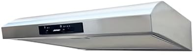 Jetair Cappa aspirante acciaio inox 60 cm, 4 velocità aspirazione, luci LED, pulsantiera meccanica - MORAN IX/A/60 (PRF0187061)