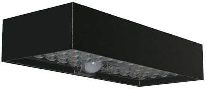 V-TAC Solar-Wandleuchten - Sensor - IP65 - Schwarzes Gehäuse - 900 Lumen - 4000K