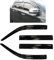 Kompatibel mit Ford Ranger [2002 bis 2022] Windabweiser, Regen-, Sonne- und Rauchabweiser, 4 Stück [zum Aufkleben]