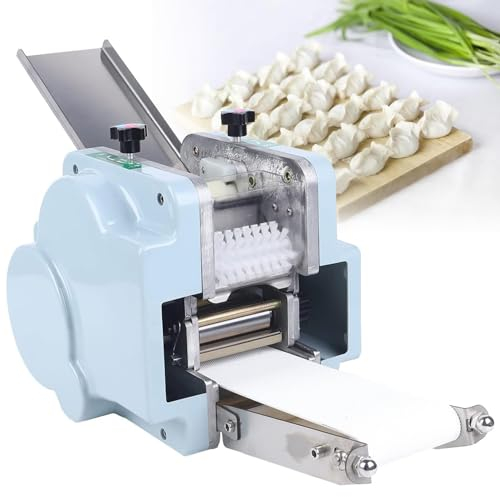 XDLYWUZIQ Automatica di Ravioli Elettrici per Ravioli Elettrici, Macchina per La Lavorazione della Pasta, Macchina per Ravioli Commerciali con 1 Stampo per Ravioli Wonton, 40 Pezzi/Min