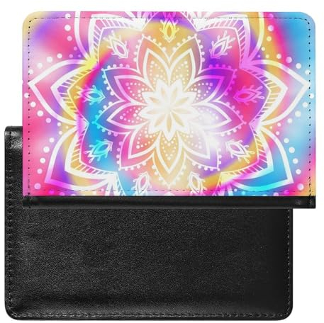 Reisepasshülle Etui Buntes Blumenmuster Pu Leder Reisepasshülle Mit Kartenschlitz