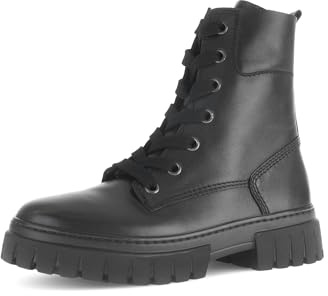 Gabor Damen Combat Boots, Frauen Stiefeletten,Leichte Mehrweite (G)