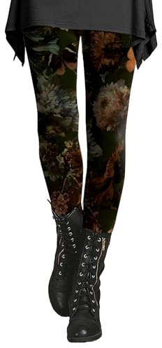 CHENSIYU Gefütterte Leggings Damen, Winter Strumpfhosen Damen Gefüttert Elastische Thermoleggins Grosse Grössen Thermal Leggings Jogginghose Fleece Lined Leggings
