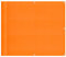 vidaXL Balkon-Sichtschutz Orange 90x800 cm 100% Polyester-Oxford, Balkonsichtschutz, Balkonbespannung, Balkon Windschutz, Sichtschutz