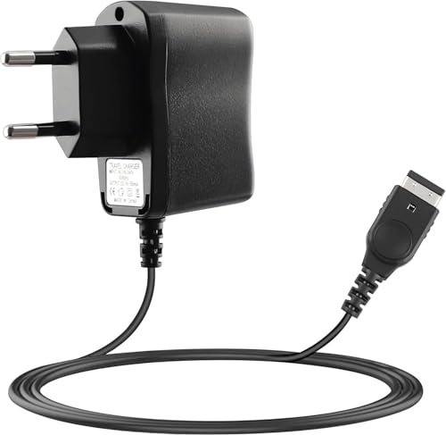 Caricatore per Nintendo DS, Adattatore di Alimentazione 5V 500mA, per Nintendo DS e Gameboy Advance SP, Caricabatterie da Viaggio da Parete Cavo di Alimentazione Cavo di Ricarica