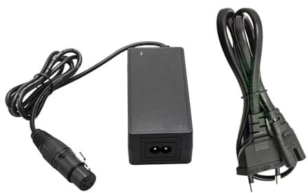 YCYUYUFUNS 4Pin XLR AC Netzteil für Sony F55 /F5 /PMW-F3/Venedig, 12V 5A Netzteil Adapter für Canon C500 MKII