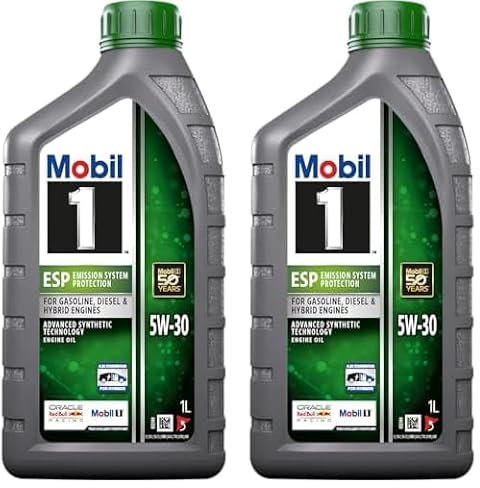 Mobil 1 ESP 5W-30, 1L (Packung mit 2)