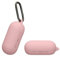 kwmobile Case Compatible with Sony WF-C700N Case - Silicone Cover Holder for Earbuds - Dusty Pink