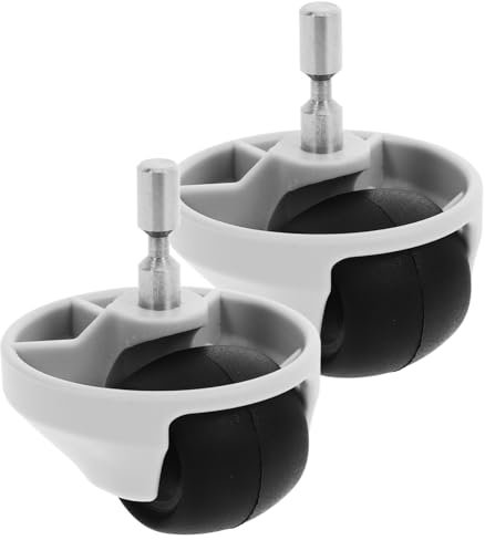 ABOOFAN 2stücke Kehrroboter-lenkrolle Ersatzrad Für Saugroboter Kehrmaschinen-universalrad Kompatibel Mit Robotern Rad Zubehör