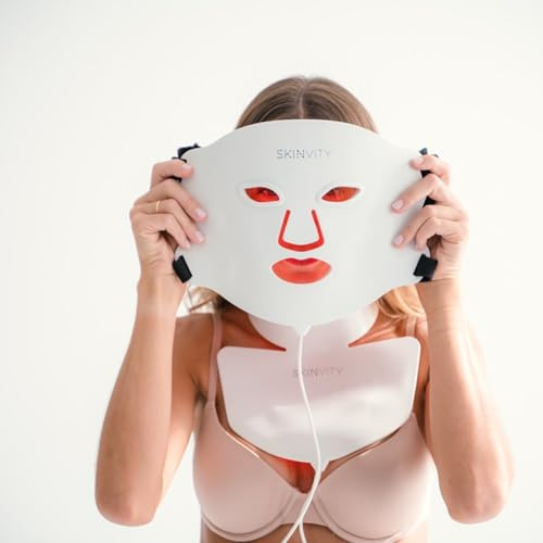 Silikon-LED-Maske. SKINVITY