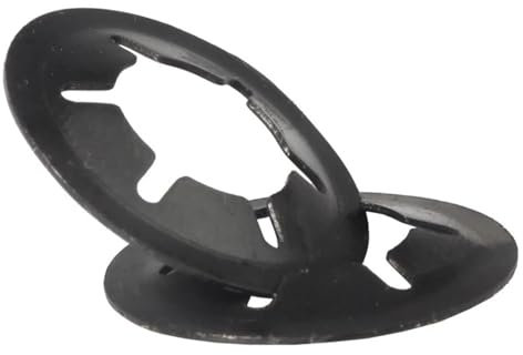 Graiting Rondelles de Blocage à Pression Starlock à Dents 65Mn, 20 à 100pièces, Clips Rapides, rondelles élastiques à Verrouillage Rapide M2-M12(M10 (20Pcs))