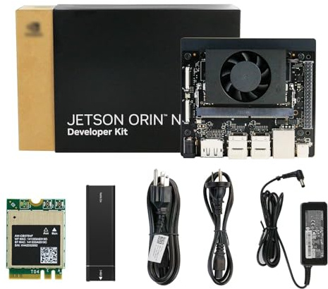 Yahboom Official Jetson Orin Nano 8GB Super Without SSD Development Kit | 67 TOPS Ubuntu 22.04 System Artificial Intelligence Robot Kit