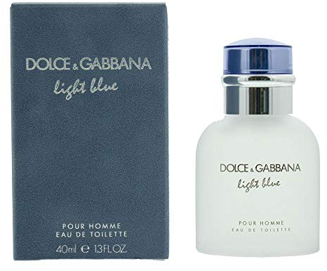 Dolce&Gabbana Light Blue Pour Homme, Eau de Toilette Vapo 40 ml Aromático