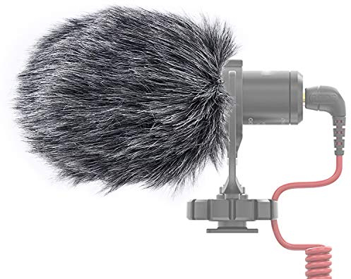 YOUSHARES Mic Wind Muff for Rode VideoMicro Camera Directional Microphone, Camera Microphone Cover Outdoor Wind Shield Compatible with VideoMic Me/Me-L for Filmmaking and Location Recording