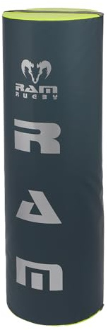 Ram Rugby Tackle Bag - 5 Sizes - 28kg, 20kg, 15kg, 10kg or 8kg – Club Quality - Industrial-Grade Water-Resistant PVC - UK Made for Durability - Suitable for Seniors, Juniors & Minis