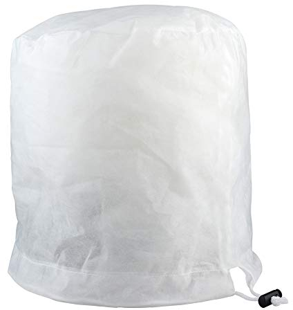 JYCRA Frostschutz für Winterpflanzen, 3D-Frostschutz-Abdeckung, rund, für Gartenpflanzen, Frostschutzmittel, Wärmesack, Fleecejacke mit Kordelzug für Blumen, Sträucher, Bäume