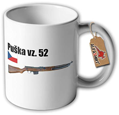 Tasse Puska vz 52 Gewehr Tschechien SeInstlager Prag Ceskoslovenska CSLA #32919
