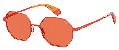 Polaroid PLD 6067/S Gafas, Naranja (2M5), 53 Unisex Adulto