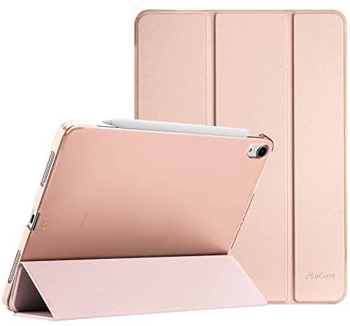 ProCase Hülle für iPad Air 11 Zoll (M3/M2 2025/2024),iPad Air 6/5/4 Gen 10,9 Zoll (2022/2020),Schutzhülle Smart Case Cover -Roségold