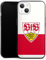 Slim Case extra dünn kompatibel mit Apple iPhone 13 Silikon Handyhülle schwarz Hülle VfB Stuttgart Offizielles Lizenzprodukt Logo