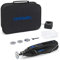 Dremel 8260 Cordless Rotary Tool, 12V 3Ah Lithium-Ion Battery - Multi Tool Kit with 5 Accessories, Brushless Motor, Electronic Feedback, Variable Speed 5.000-30.000 RPM, Bluetooth
