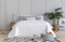 Todocama Fine Boutique Tagesdecke mit Rautenmuster, für Frühling, Sommer, Herbst und Winter, 100% extra weiche Mikrofaser, Mehrzweck-Bettbezug, 140/150/160-250 x 260 cm, Weiß
