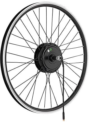 windmeile | E-Bike Nabenmotor Hinderrad, eingespeicht, Schwarz, 28', 48V/500W, E-Bike, Elektro Fahrrad, Pedelec