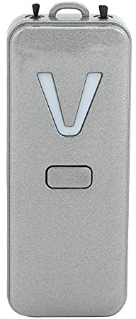 Kamay Personal Wearable Air Purifier Necklace Portable Air Freshener Ionizer Negative Ion Generator Silver