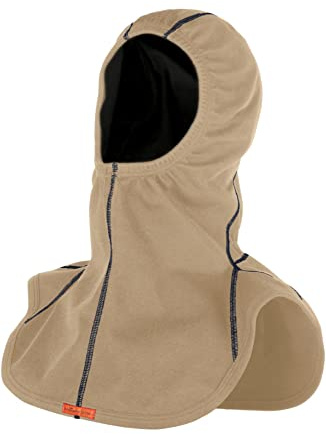 Comazo|Protect Flammschutz Haube mit Membran, 3-lagiger Stoffaufbau inkl. laminierter Membran (Sand)
