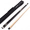 Riley Unisex-Adult Centurion Billard-Queue mit Tasche Koffer, Schwarz, 58 (147cm)