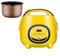 Mini Rice Cooker (1.8-5L) Make Rice & Steam Healthy Food & Vegetables With Non-Stick Inner Pot 24H Reservation For 1-8 People,Yellow,2.3L